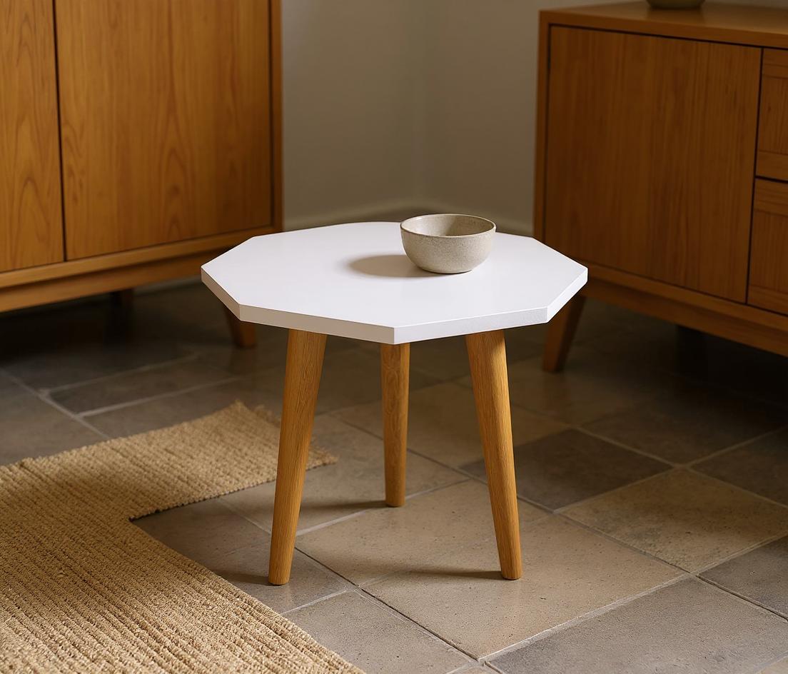 Scandinavian style furniture photography of a stool