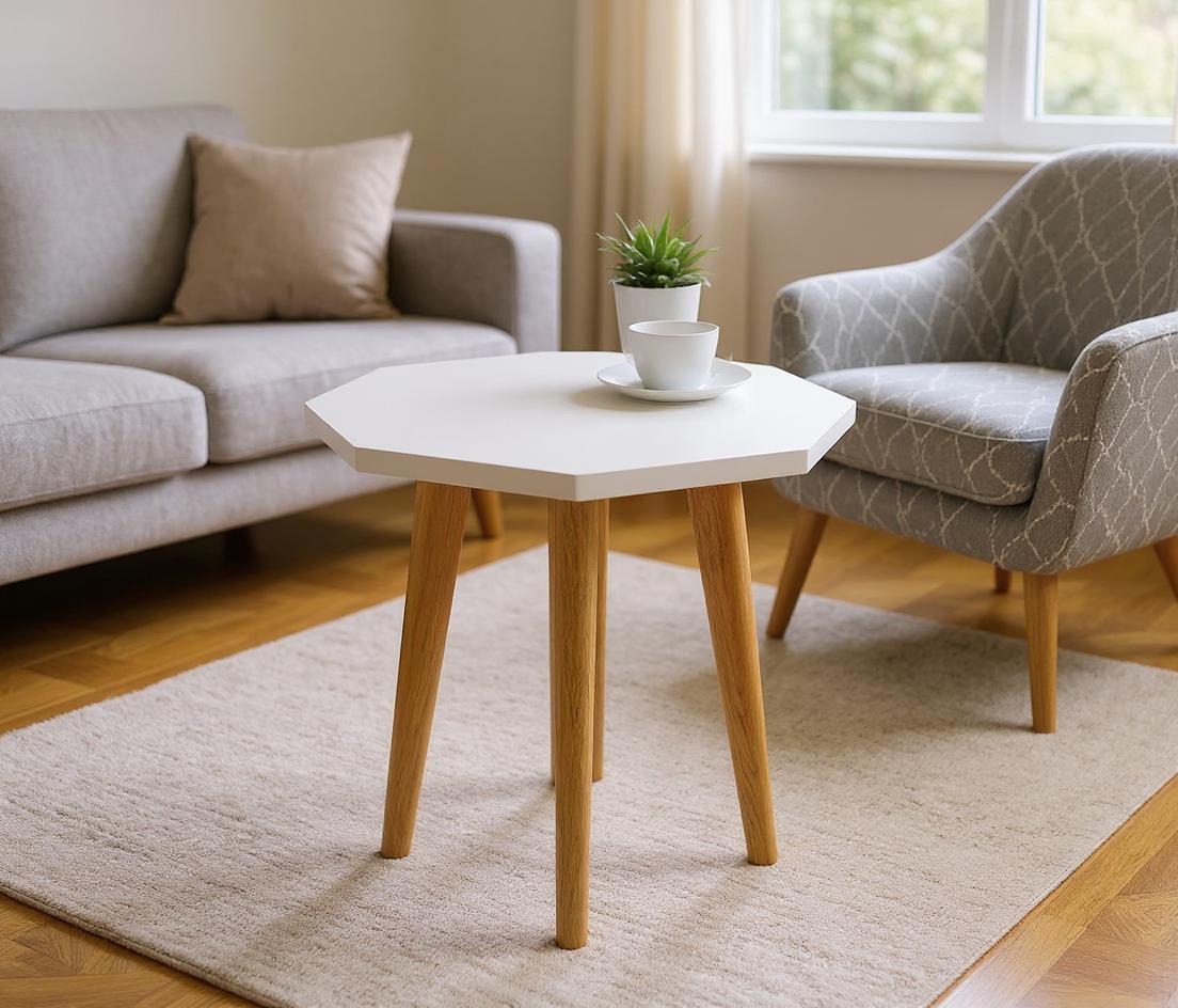 Living room furniture photography of a stool