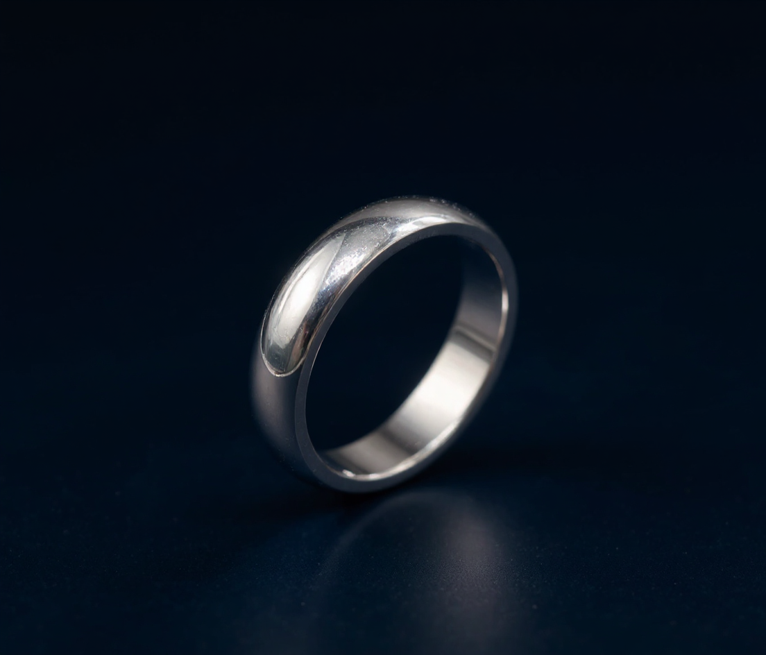 Dramatic jewelry photography of a ring